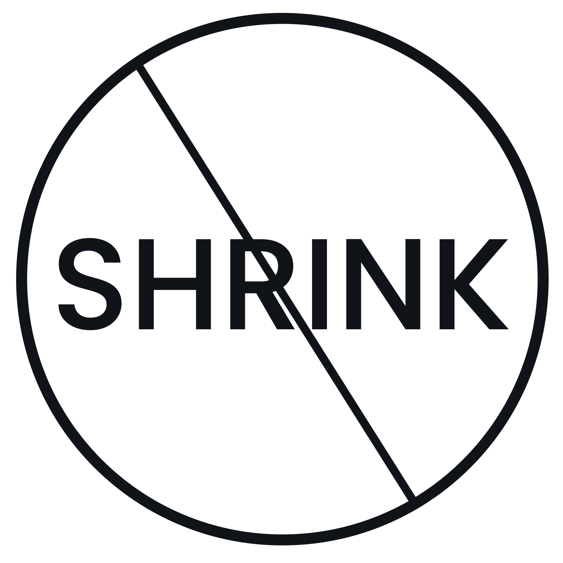 No Shrink Icon;